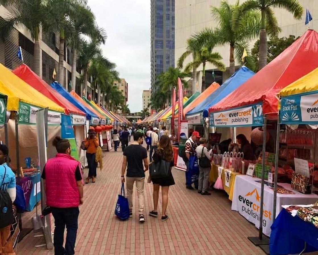 Evercrest Publishing at an outdoor book festival